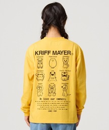 KRIFF MAYER Kid's Collection（クリフメイヤーキッズコレクション）の「温調プリントロンT(ほぼ犬)（Tシャツ/カットソー）」