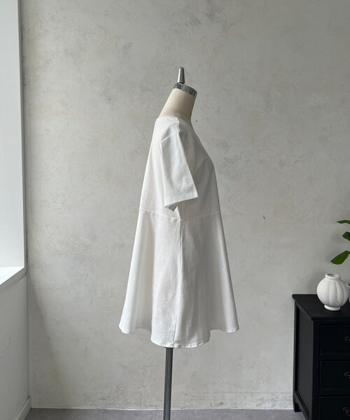 prose verse(プロズヴェール)の「【セットアイテム】裾フリルビスチェ×ペプラムTシャツ(Tシャツ/カットソー・レディース・ホワイト系その他・MEDIUM/LARGE)」の8枚目の写真