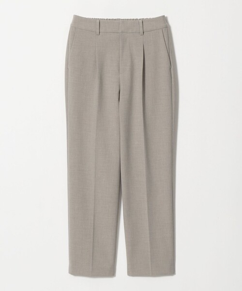 green label relaxing（グリーンレーベルリラクシング）の「［size SHORT/TALLあり］ライト ダブルクロス テーパード パンツ（スラックス・レディース・ブラック/グレー/ベージュ/ネイビー・36/38/SHORT/40/34/42/44/46/TALL）」の11枚目の写真