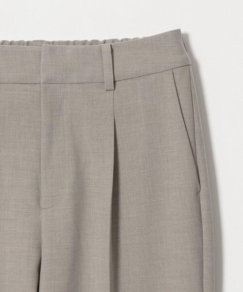 green label relaxing（グリーンレーベルリラクシング）の「［size SHORT/TALLあり］ライト ダブルクロス テーパード パンツ（スラックス・レディース・ブラック/グレー/ベージュ/ネイビー・36/38/SHORT/40/34/42/44/46/TALL）」の12枚目の写真