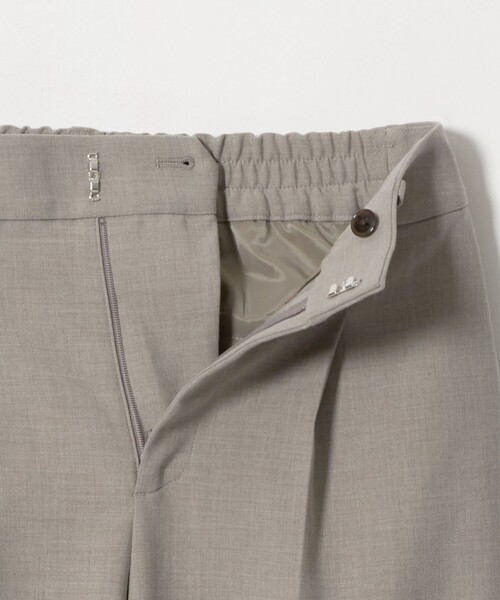 green label relaxing（グリーンレーベルリラクシング）の「［size SHORT/TALLあり］ライト ダブルクロス テーパード パンツ（スラックス・レディース・ブラック/グレー/ベージュ/ネイビー・36/38/SHORT/40/34/42/44/46/TALL）」の13枚目の写真