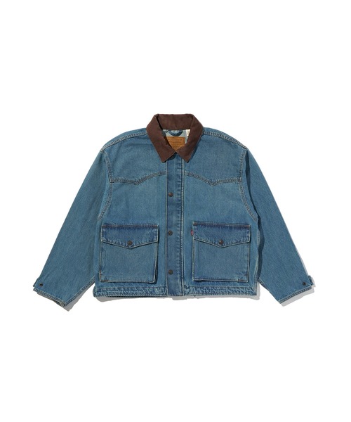 Levi's(リーバイス)の「Levi's/リーバイス ヒルトップ ジャケット(デニムジャケット・メンズ・インディゴブルー・S/M/L/XL)」の3枚目の写真