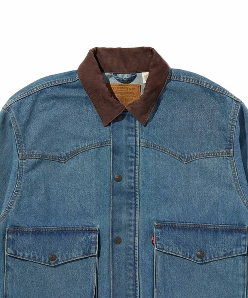 Levi's(リーバイス)の「Levi's/リーバイス ヒルトップ ジャケット(デニムジャケット・メンズ・インディゴブルー・S/M/L/XL)」の5枚目の写真