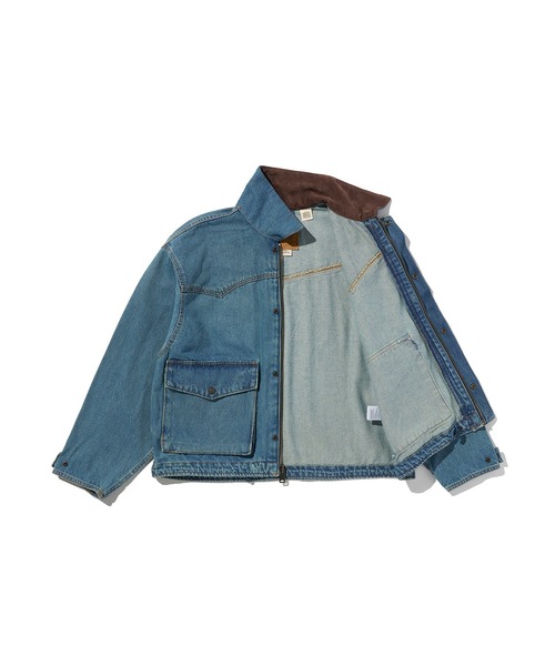 Levi's(リーバイス)の「Levi's/リーバイス ヒルトップ ジャケット(デニムジャケット・メンズ・インディゴブルー・S/M/L/XL)」の9枚目の写真