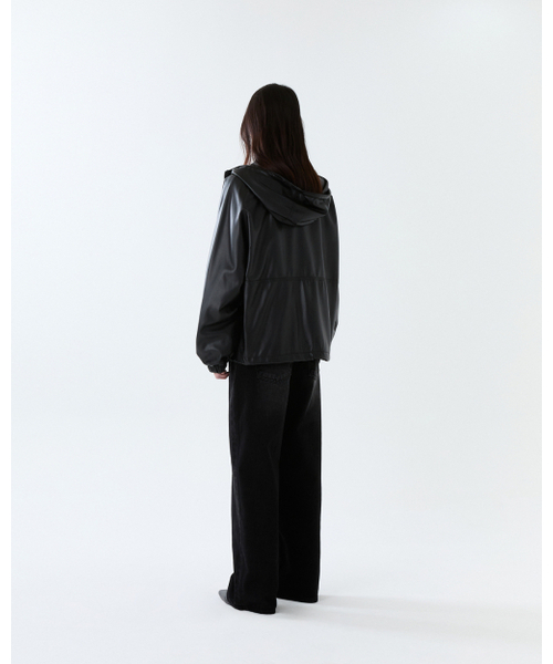 THEENDQUESTION(ジエンドクエスチョン)の「Black washed jeans / BLACK(デニムパンツ・レディース・その他・1/2/3)」の4枚目の写真