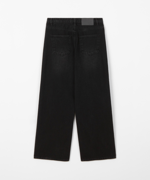 THEENDQUESTION(ジエンドクエスチョン)の「Black washed jeans / BLACK(デニムパンツ・レディース・その他・1/2/3)」の14枚目の写真