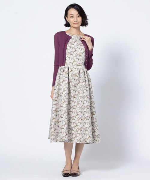 TOCCA(トッカ)の「TUCK FRILL KNIT カーディガン(カーディガン/ボレロ・レディース・ブラック系・SMALL/MEDIUM)」の8枚目の写真