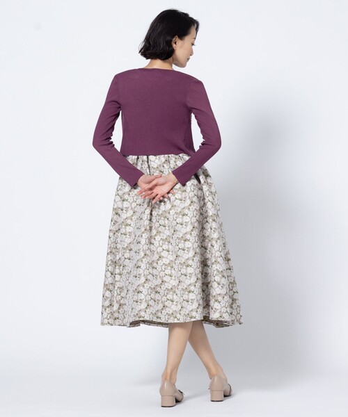 TOCCA(トッカ)の「TUCK FRILL KNIT カーディガン(カーディガン/ボレロ・レディース・ブラック系・SMALL/MEDIUM)」の10枚目の写真
