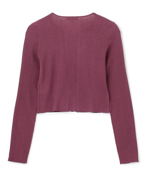 TOCCA(トッカ)の「TUCK FRILL KNIT カーディガン(カーディガン/ボレロ・レディース・ブラック系・SMALL/MEDIUM)」の13枚目の写真