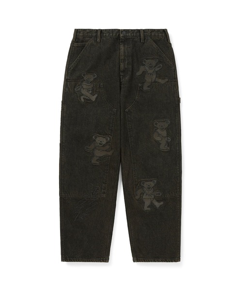 thisisneverthat(ディスイズネバーザット)の「GD Lightning Double Knee Pant(デニムパンツ・メンズ・ブラック系その他/ブルー系その他・M/XL/L)」の1枚目の写真