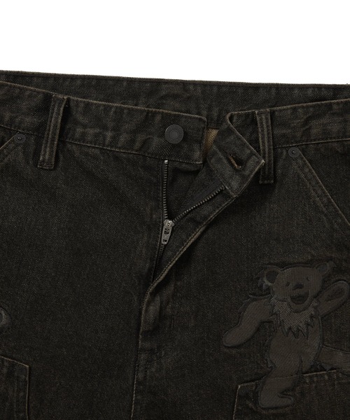 thisisneverthat(ディスイズネバーザット)の「GD Lightning Double Knee Pant(デニムパンツ・メンズ・ブラック系その他/ブルー系その他・M/XL/L)」の7枚目の写真