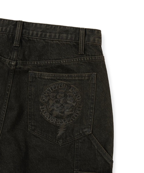 thisisneverthat(ディスイズネバーザット)の「GD Lightning Double Knee Pant(デニムパンツ・メンズ・ブラック系その他/ブルー系その他・M/XL/L)」の8枚目の写真
