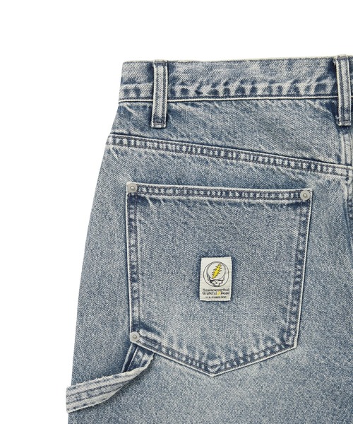 thisisneverthat(ディスイズネバーザット)の「GD Lightning Double Knee Pant(デニムパンツ・メンズ・ブラック系その他/ブルー系その他・M/XL/L)」の5枚目の写真