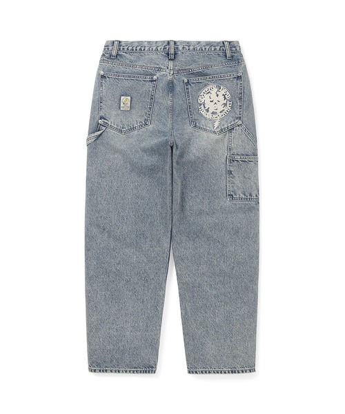 thisisneverthat(ディスイズネバーザット)の「GD Lightning Double Knee Pant(デニムパンツ・メンズ・ブラック系その他/ブルー系その他・M/XL/L)」の6枚目の写真