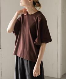 FORK&SPOON ソリッドスリーブTシャツ