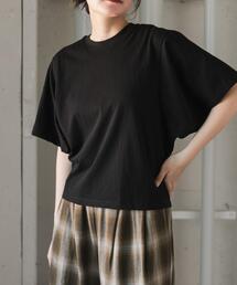 FORK&SPOON ソリッドスリーブTシャツ