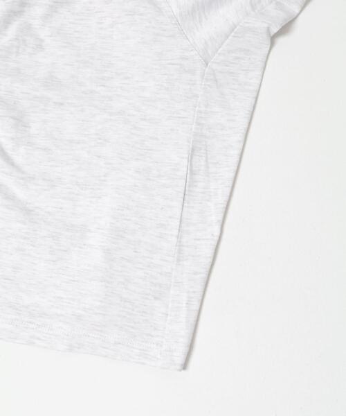 FORK&SPOON（フォークアンドスプーン）の「FORK&SPOON　ソリッドスリーブTシャツ（Tシャツ/カットソー・レディース・ライトブルー/ブラウン/ブラック/グレー系その他・1）」の22枚目の写真
