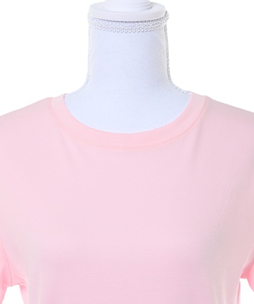 Narcissus(ナルシス)の「【Narcissus】スソリボンTシャツ / 半袖 カットソー(Tシャツ/カットソー・レディース・ホワイト/ブラック/ピンク・FREE)」の6枚目の写真