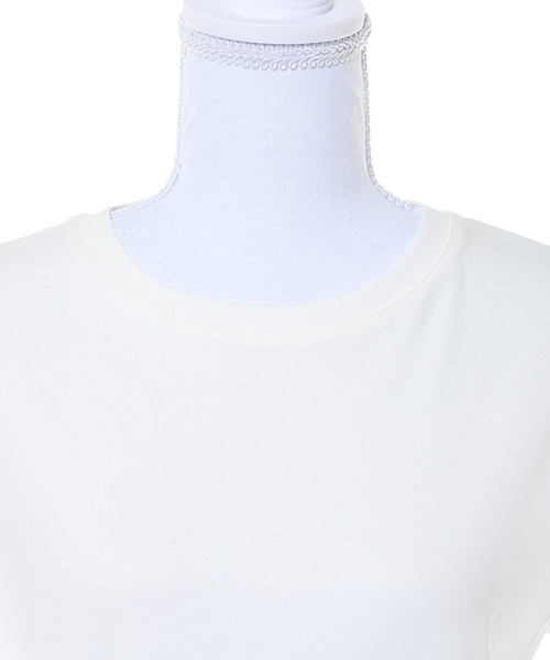 Narcissus(ナルシス)の「【Narcissus】スソリボンTシャツ / 半袖 カットソー(Tシャツ/カットソー・レディース・ホワイト/ブラック/ピンク・FREE)」の16枚目の写真
