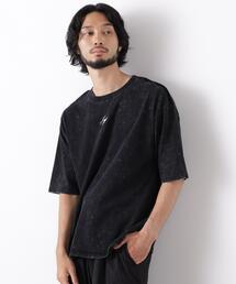 ワンポイントピグメントTシャツ 半袖