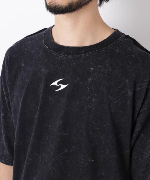 NANO universe(ナノユニバース)の「ワンポイントピグメントTシャツ 半袖(Tシャツ/カットソー・メンズ・ブラウン/スミクロ/ピンク系その他・M/L)」の13枚目の写真