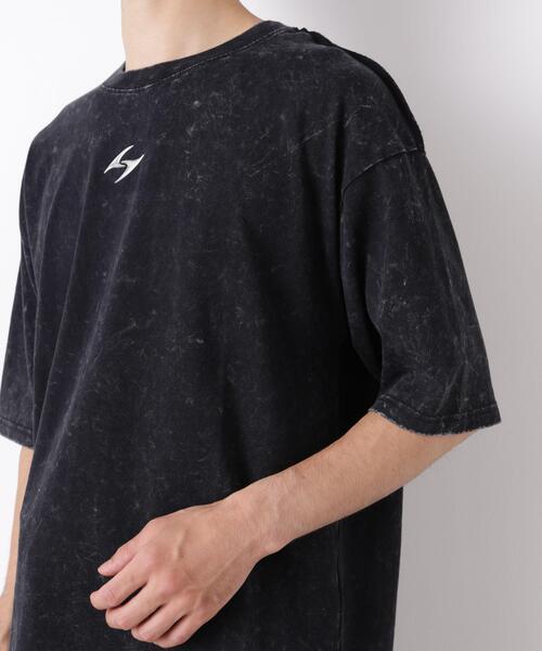 NANO universe(ナノユニバース)の「ワンポイントピグメントTシャツ 半袖(Tシャツ/カットソー・メンズ・ブラウン/スミクロ/ピンク系その他・M/L)」の15枚目の写真