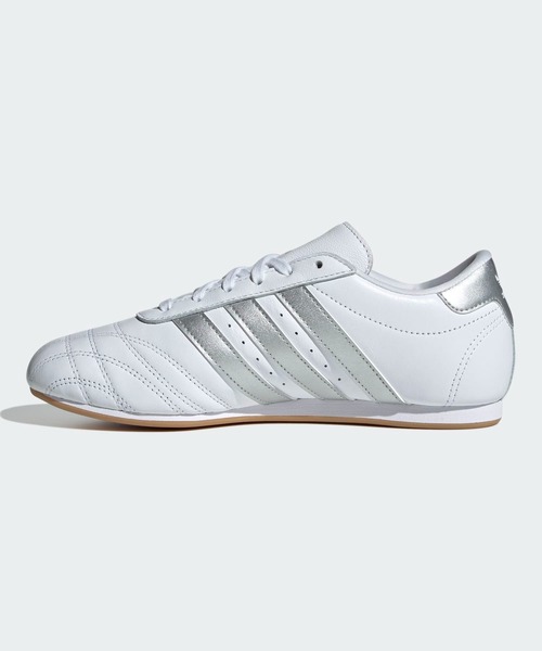 adidas（アディダス）の「テコンドー シューレース / Taekwondo Lace / アディダスオリジナルス adidas Originals（スニーカー・レディース・ホワイト×シルバー・22.0cm/22.5cm/23.0cm/23.5cm/24.0cm/24.5cm/25.0cm/25.5cm/26.0cm/26.5cm/27.0cm/27.5cm/28.0cm/28.5cm/29.0cm）」の6枚目の写真