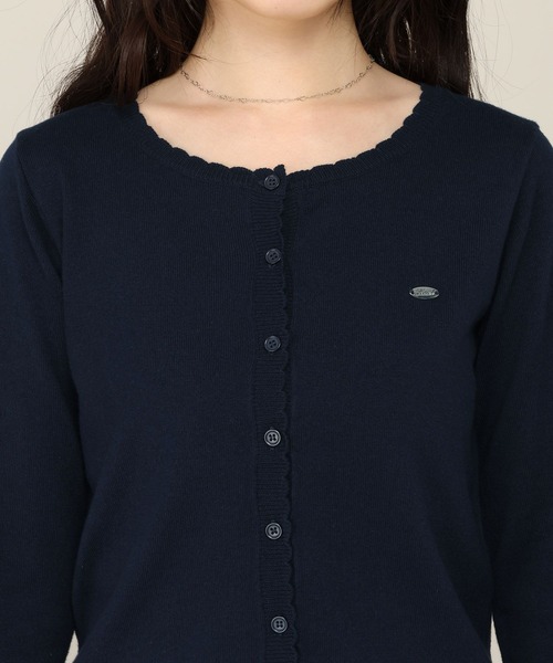 Heather（ヘザー）の「モチーフレースカーディガン　1055390（カーディガン/ボレロ・レディース・ネイビー/イエロー/ピンク/ブラウン・FREE）」の19枚目の写真