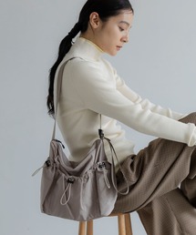 LOWRYS FARM | 【撥水・500mlペットボトル収納可】ドロストポケットショルダーBAG 1051048(ショルダーバッグ)