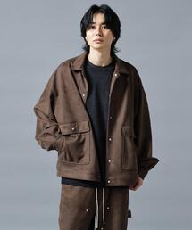 DANKE SCHON（ダンケシェーン）の「DankeSchon/ダンケシェーン/ECOSUEDE COVERALLS（カバーオール）」