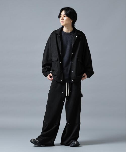 DANKE SCHON(ダンケシェーン)の「DankeSchon/ダンケシェーン/ECOSUEDE COVERALLS(カバーオール・メンズ・ブラック系その他/ブラウン・L/M/S)」の3枚目の写真