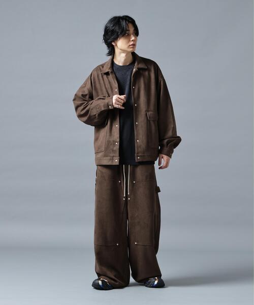 DANKE SCHON(ダンケシェーン)の「DankeSchon/ダンケシェーン/ECOSUEDE COVERALLS(カバーオール・メンズ・ブラック系その他/ブラウン・L/M/S)」の18枚目の写真