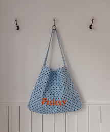FULOTY（フロティ）の「Dot eco bag sky blue（エコバッグ/サブバッグ）」