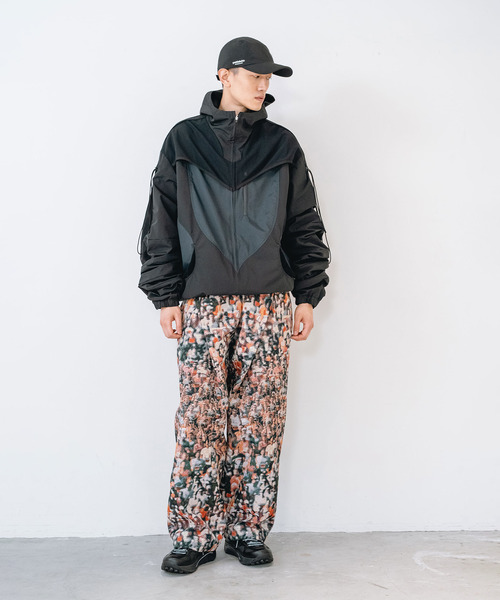 yoshiokubo（ヨシオクボ）の「yoshiokubo ヨシオクボ / RUNNER JACQUARD WIDE PT ランナージャガードワイドパンツ / YKF26402（その他パンツ・メンズ・マルチ/ブラック・3/2）」の15枚目の写真