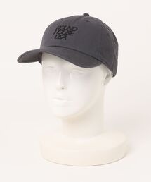 ROUND HOUSE（ラウンドハウス）の「【ROUND HOUSE/ラウンドハウス】 USA刺繍 Stone Washed Baseball Caps/刺繍ロゴ ストーンウォッシュキャップ ワークキャップ（キャップ）」