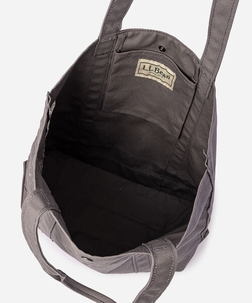 L.L.Bean(エルエルビーン)の「L.L.Bean x Saturdays NYC Grocery Tote(トートバッグ・メンズ・ベージュ/チャコールグレー/ブラック・FREE)」の17枚目の写真