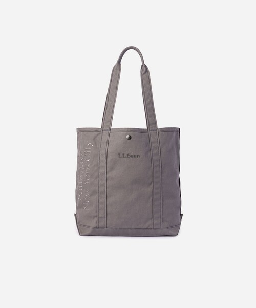 L.L.Bean(エルエルビーン)の「L.L.Bean x Saturdays NYC Grocery Tote(トートバッグ・メンズ・ベージュ/チャコールグレー/ブラック・FREE)」の5枚目の写真