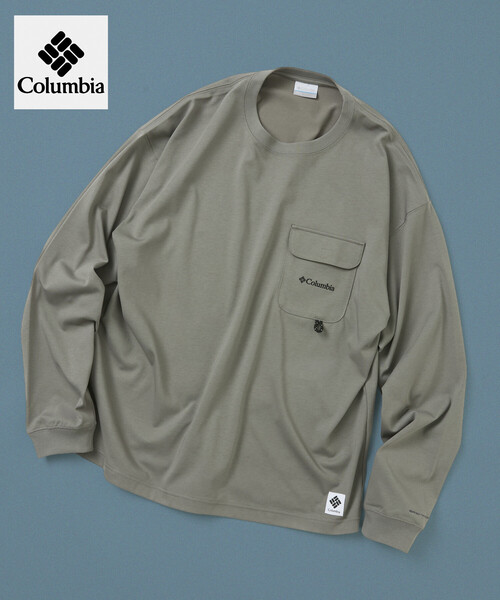 Columbia(コロンビア)の「限定展開 Columbia×FREAK'S STORE 別注 インペリアルパーク ロングスリーブ ポケットTシャツ(Tシャツ/カットソー・メンズ・ホワイト/ベージュ/ブラック/チャコールグレー/グレー/ネイビー・X-LARGE/LARGE/SMALL/MEDIUM)」の6枚目の写真