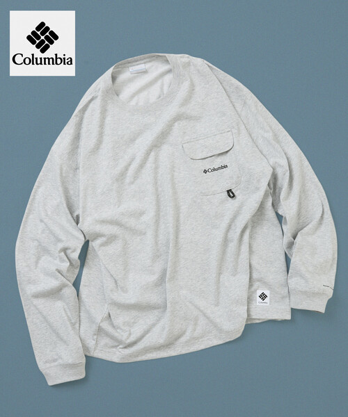 Columbia(コロンビア)の「限定展開 Columbia×FREAK'S STORE 別注 インペリアルパーク ロングスリーブ ポケットTシャツ(Tシャツ/カットソー・メンズ・ホワイト/ベージュ/ブラック/チャコールグレー/グレー/ネイビー・X-LARGE/LARGE/SMALL/MEDIUM)」の5枚目の写真