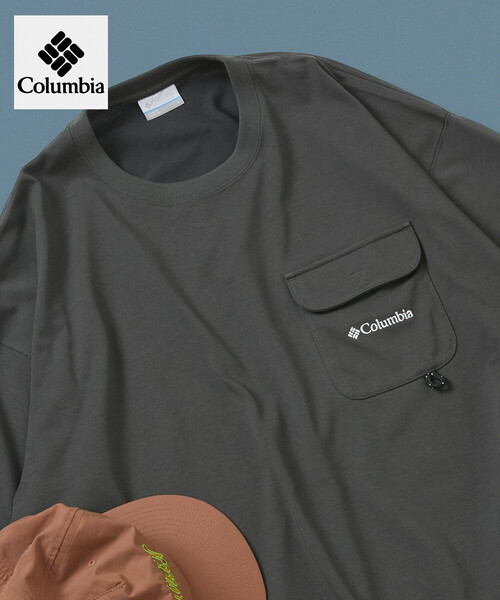Columbia(コロンビア)の「限定展開 Columbia×FREAK'S STORE 別注 インペリアルパーク ロングスリーブ ポケットTシャツ(Tシャツ/カットソー・メンズ・ホワイト/ベージュ/ブラック/チャコールグレー/グレー/ネイビー・X-LARGE/LARGE/SMALL/MEDIUM)」の4枚目の写真