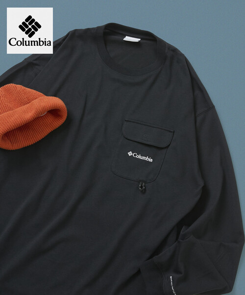 Columbia(コロンビア)の「限定展開 Columbia×FREAK'S STORE 別注 インペリアルパーク ロングスリーブ ポケットTシャツ(Tシャツ/カットソー・メンズ・ホワイト/ベージュ/ブラック/チャコールグレー/グレー/ネイビー・X-LARGE/LARGE/SMALL/MEDIUM)」の3枚目の写真