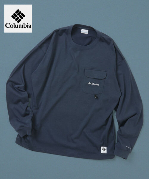 Columbia(コロンビア)の「限定展開 Columbia×FREAK'S STORE 別注 インペリアルパーク ロングスリーブ ポケットTシャツ(Tシャツ/カットソー・メンズ・ホワイト/ベージュ/ブラック/チャコールグレー/グレー/ネイビー・X-LARGE/LARGE/SMALL/MEDIUM)」の22枚目の写真