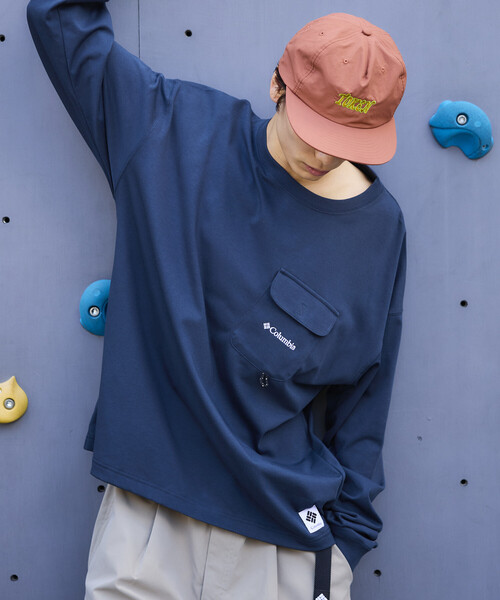 Columbia(コロンビア)の「限定展開 Columbia×FREAK'S STORE 別注 インペリアルパーク ロングスリーブ ポケットTシャツ(Tシャツ/カットソー・メンズ・ホワイト/ベージュ/ブラック/チャコールグレー/グレー/ネイビー・X-LARGE/LARGE/SMALL/MEDIUM)」の20枚目の写真