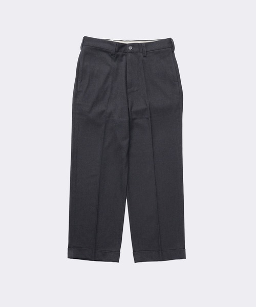 FIDELITY（フィデリティ）の「SERGE TROUSERS / クラシックトラウザーパンツ（その他パンツ・メンズ・ブラウン/チャコール・MEDIUM/X-LARGE/LARGE）」の2枚目の写真
