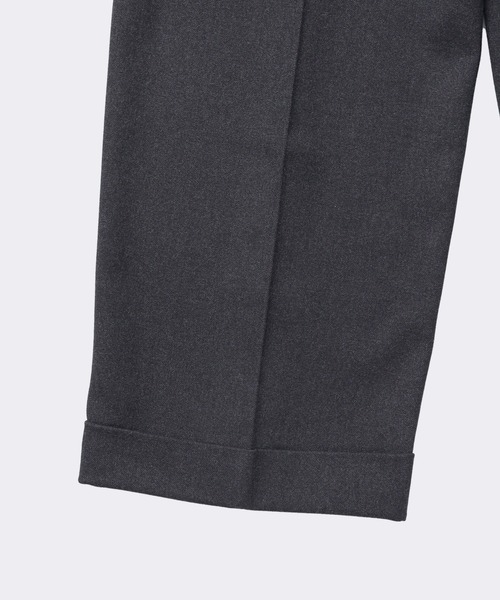 FIDELITY（フィデリティ）の「SERGE TROUSERS / クラシックトラウザーパンツ（その他パンツ・メンズ・ブラウン/チャコール・MEDIUM/X-LARGE/LARGE）」の4枚目の写真