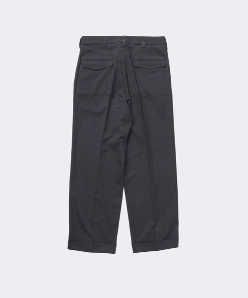 FIDELITY（フィデリティ）の「SERGE TROUSERS / クラシックトラウザーパンツ（その他パンツ・メンズ・ブラウン/チャコール・MEDIUM/X-LARGE/LARGE）」の3枚目の写真