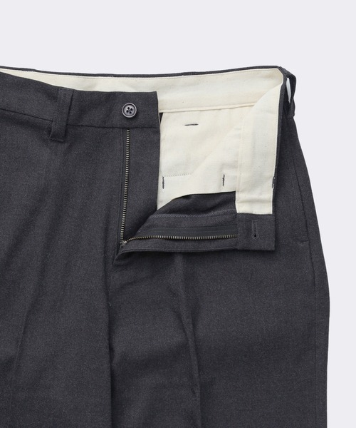 FIDELITY（フィデリティ）の「SERGE TROUSERS / クラシックトラウザーパンツ（その他パンツ・メンズ・ブラウン/チャコール・MEDIUM/X-LARGE/LARGE）」の5枚目の写真