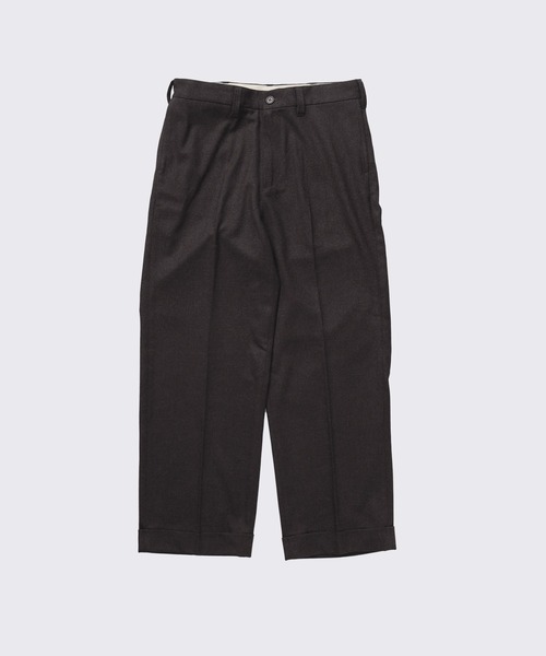 FIDELITY（フィデリティ）の「SERGE TROUSERS / クラシックトラウザーパンツ（その他パンツ・メンズ・ブラウン/チャコール・MEDIUM/X-LARGE/LARGE）」の7枚目の写真