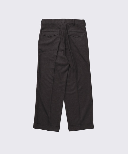 FIDELITY（フィデリティ）の「SERGE TROUSERS / クラシックトラウザーパンツ（その他パンツ・メンズ・ブラウン/チャコール・MEDIUM/X-LARGE/LARGE）」の8枚目の写真
