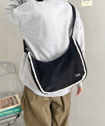 Lee.ボアポケット コーデュロイショルダーバッグ.A4対応 ユニセックス